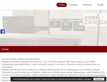 Tablet Screenshot of kuchnie-zasepa.com